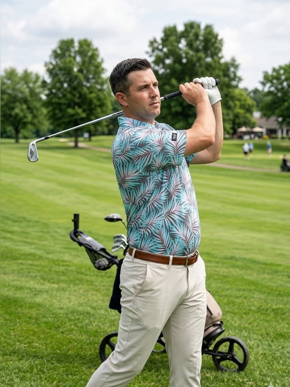 Sunday Swagger Maldives Golf Polo Sz 3XL